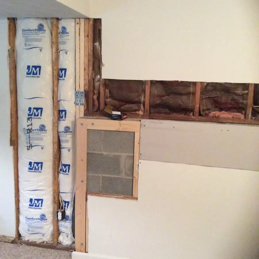 Wall insulation replacement during Odor Removal & Deodorization in Creswell